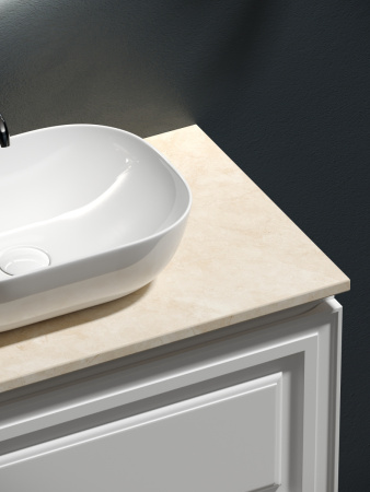 Столешница Sancos TT80A2X 80х50 накладная цвет бежевый